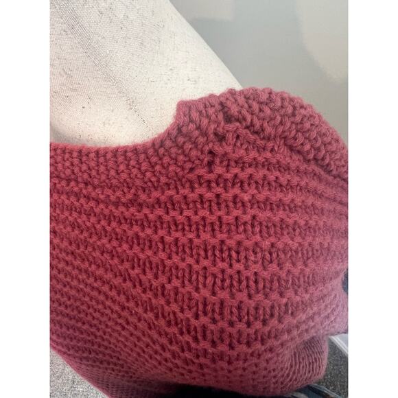 Vintage Marisa Canvas Chunky Knit Wool Cardigan Medium - Picture 6 of 9